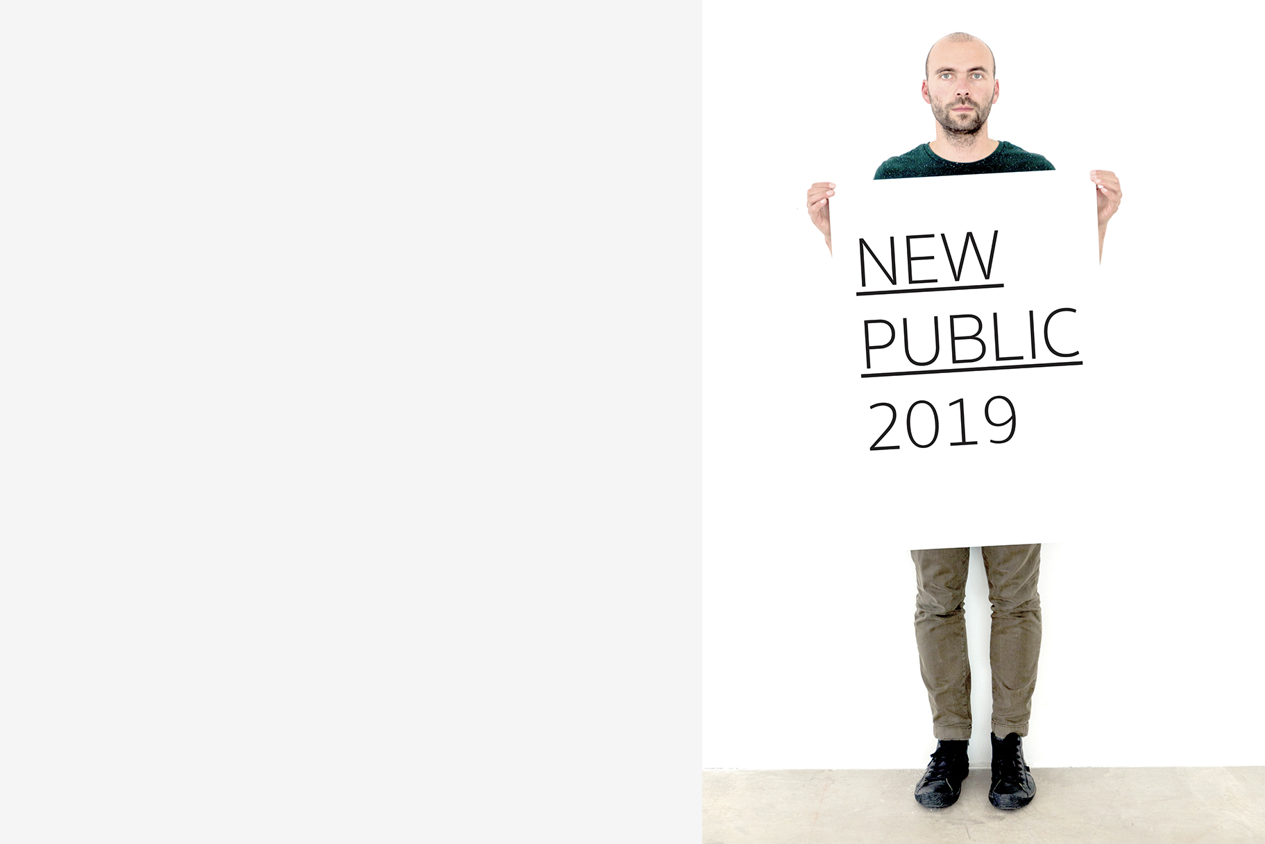 Hannes Egger, New Public, 2019. Photo courtesy the artist